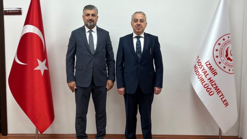 İzmir İl Tarım ve Orman Müdürü Mustafa ŞAHİN'den nezaket ziyareti