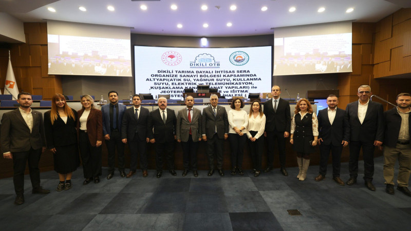 Dikili’de Avrupa’nın En Büyük Teknolojik Sera Üssü için ilk adım atıldı