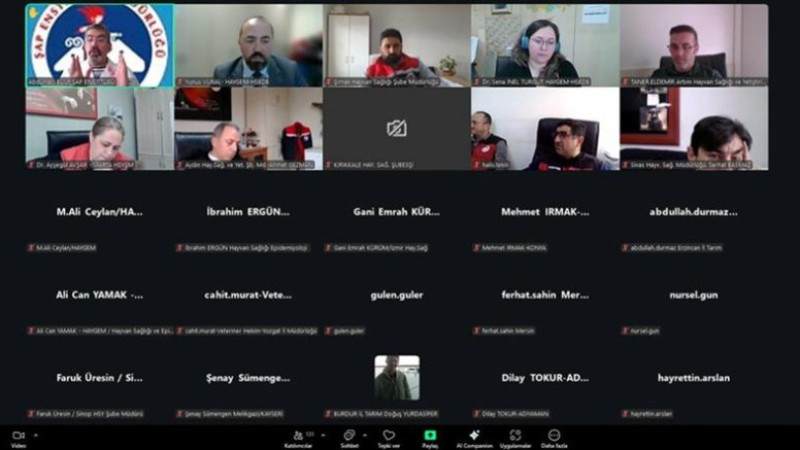 Tarım ve Orman Bakanlığı'ndan şap hastalığına yönelik eğitim atılımı