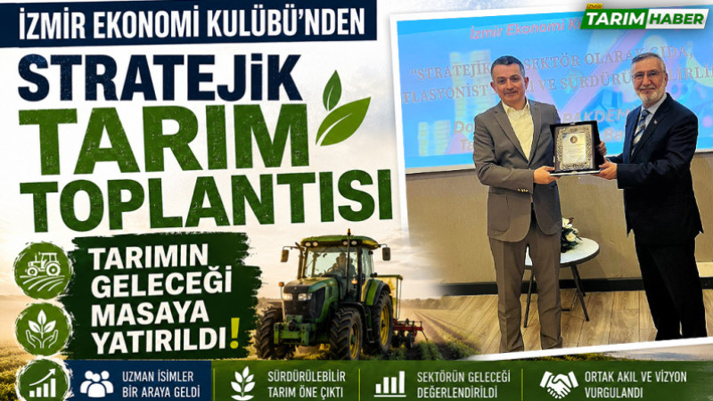 Pakdemirli’den İzmir Ekonomi Kulübü’nde sulama ve teknoloji vurgusu
