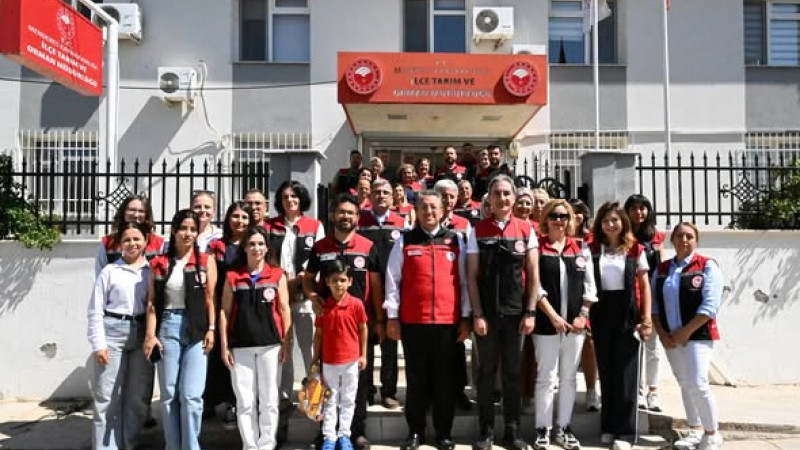 İzmir İl Tarım Müdürlüğü'nden Menderes İlçe Müdürlüğü'ne ziyaret