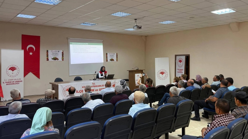 İzmir Tarım ve Orman İl Müdürlüğü’nden Kiraz’da organik tarım hamlesi